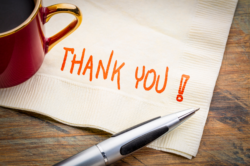 show employee appreciation by thanking employees